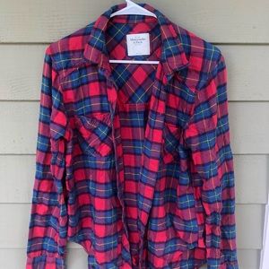 Abercrombie & Fitch Cute & Sexy Oversized Flannel